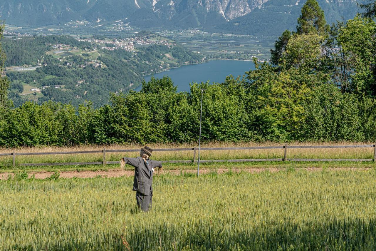 Camera De Le Rondole, Maso Postel - 500 Mt Strada Sterrata Pergine Valsugana Eksteriør billede