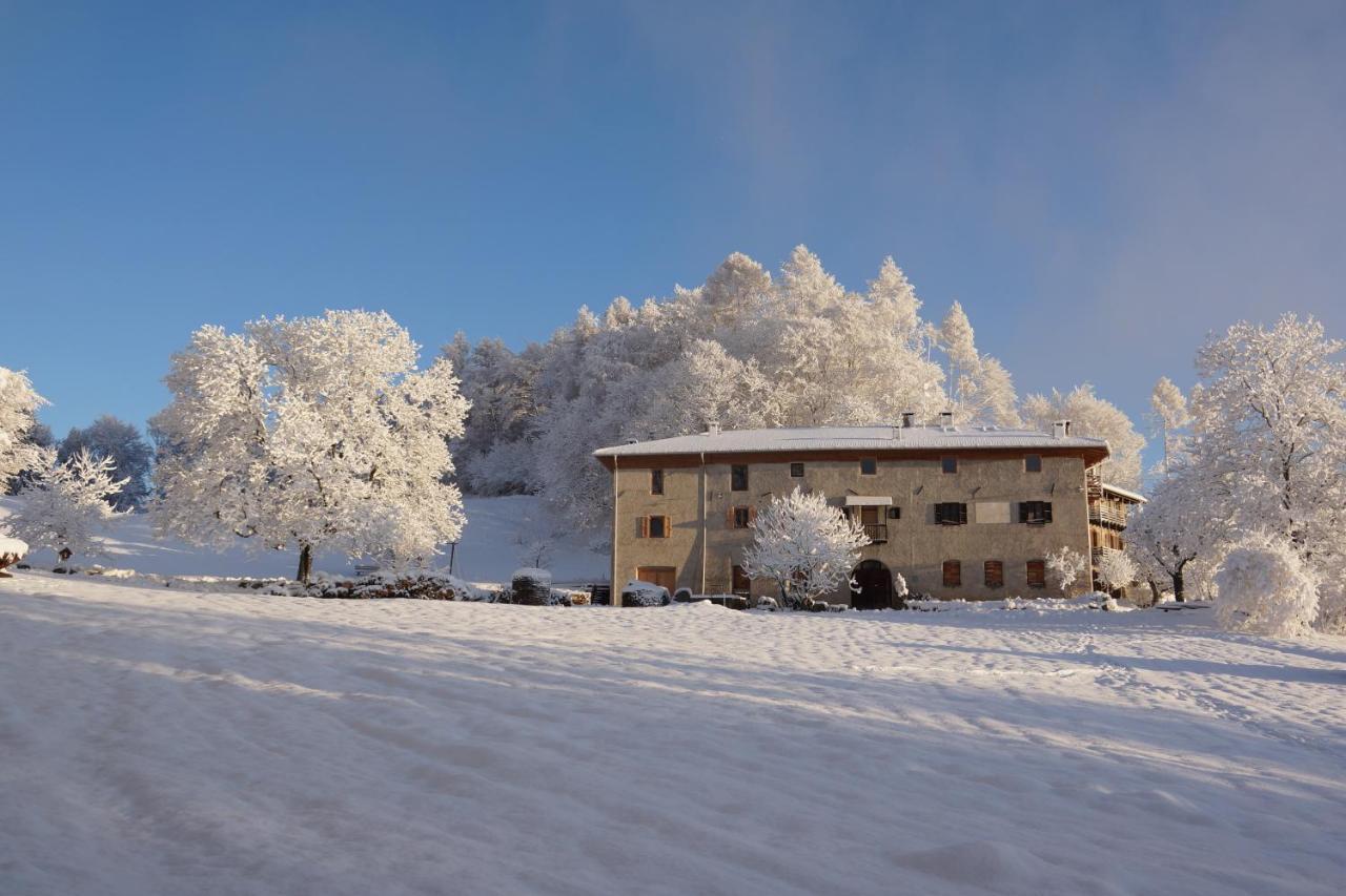 Camera De Le Rondole, Maso Postel - 500 Mt Strada Sterrata Pergine Valsugana Eksteriør billede
