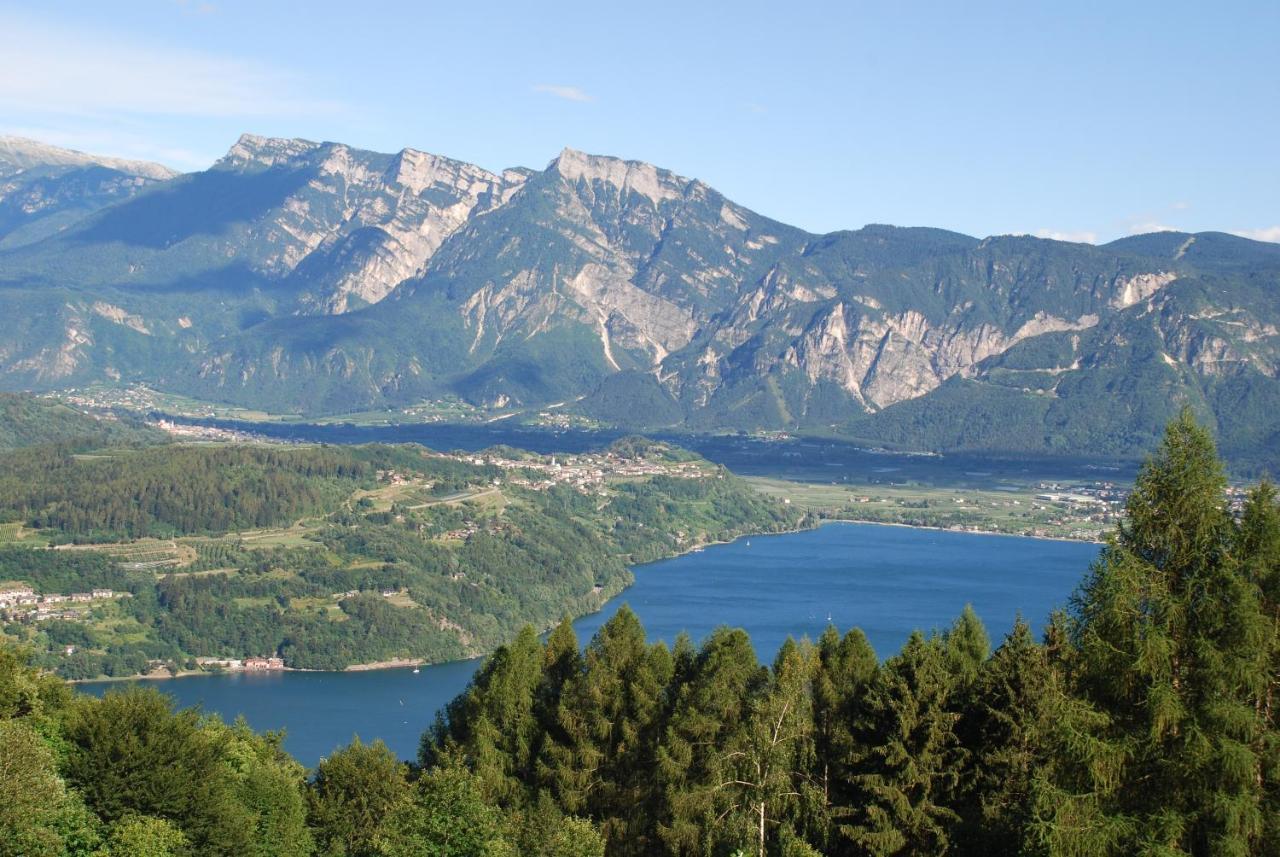 Camera De Le Rondole, Maso Postel - 500 Mt Strada Sterrata Pergine Valsugana Eksteriør billede